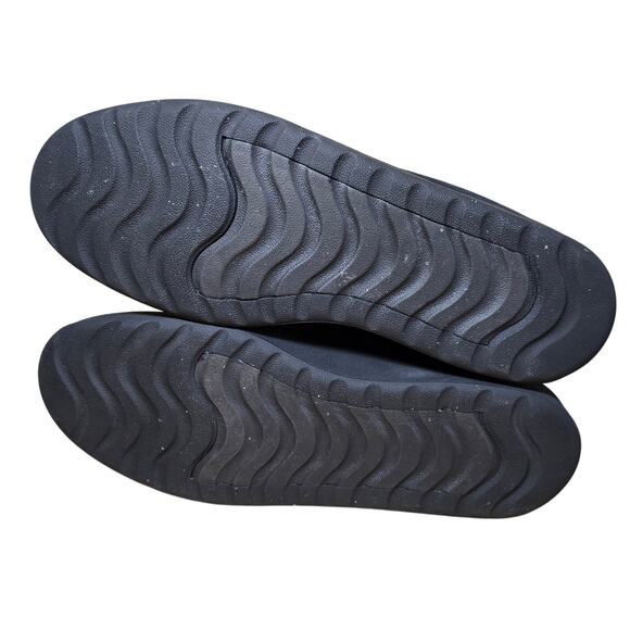 Allbirds Canvas Pacer Mid Mens Sneakers Triple Black Lace Up Size 10 worn 1x - Picture 8 of 8